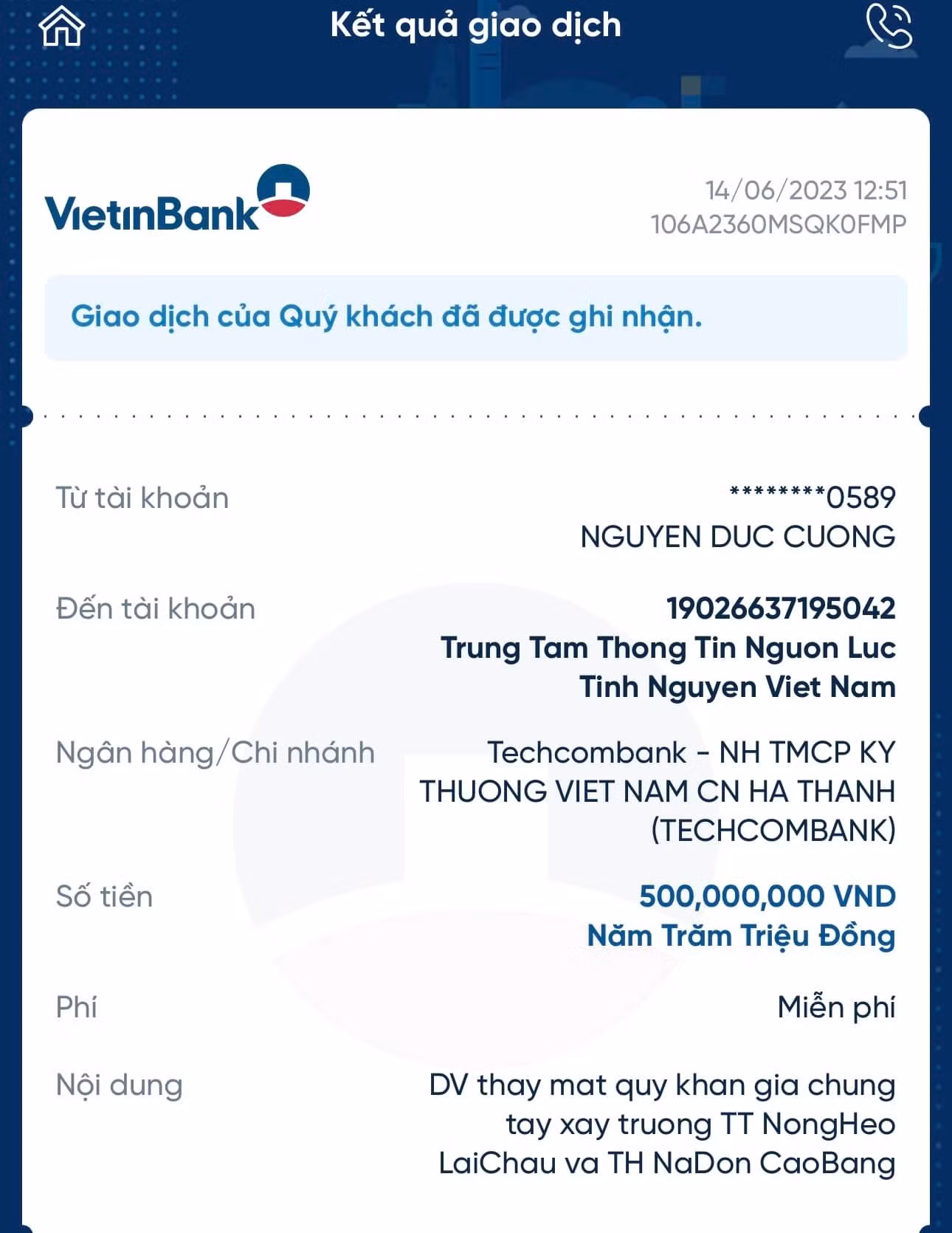 Doanh thu đợt đầu tiên từ bài hát Nấu Ăn Cho Em.