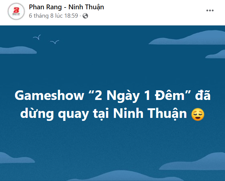 Sau khi lộ dàn khách mời, hành trình tại Ninh Thuận đã phải dừng lại. Sau khi lộ dàn khách mời, hành trình tại Ninh Thuận đã phải dừng lại.