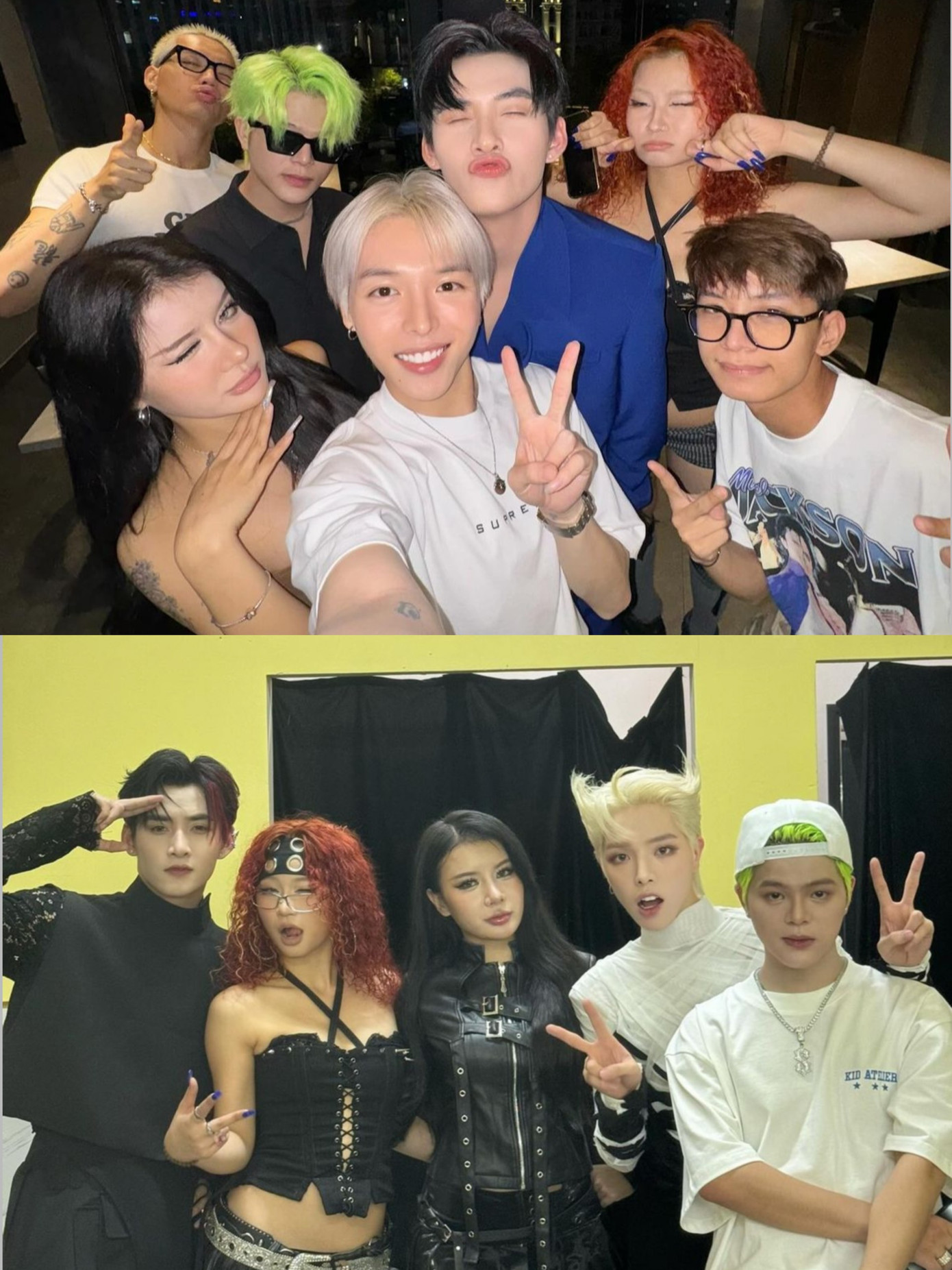 Cả hai tham gia vào tiết mục với vai trò là khách mời.