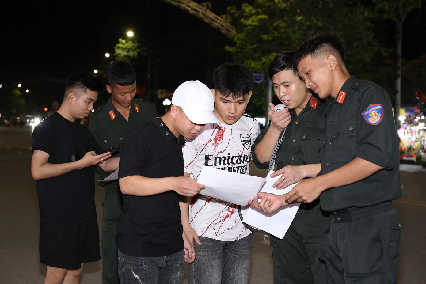 Ảnh: Đoàn Thanh niên Công an Nghệ An