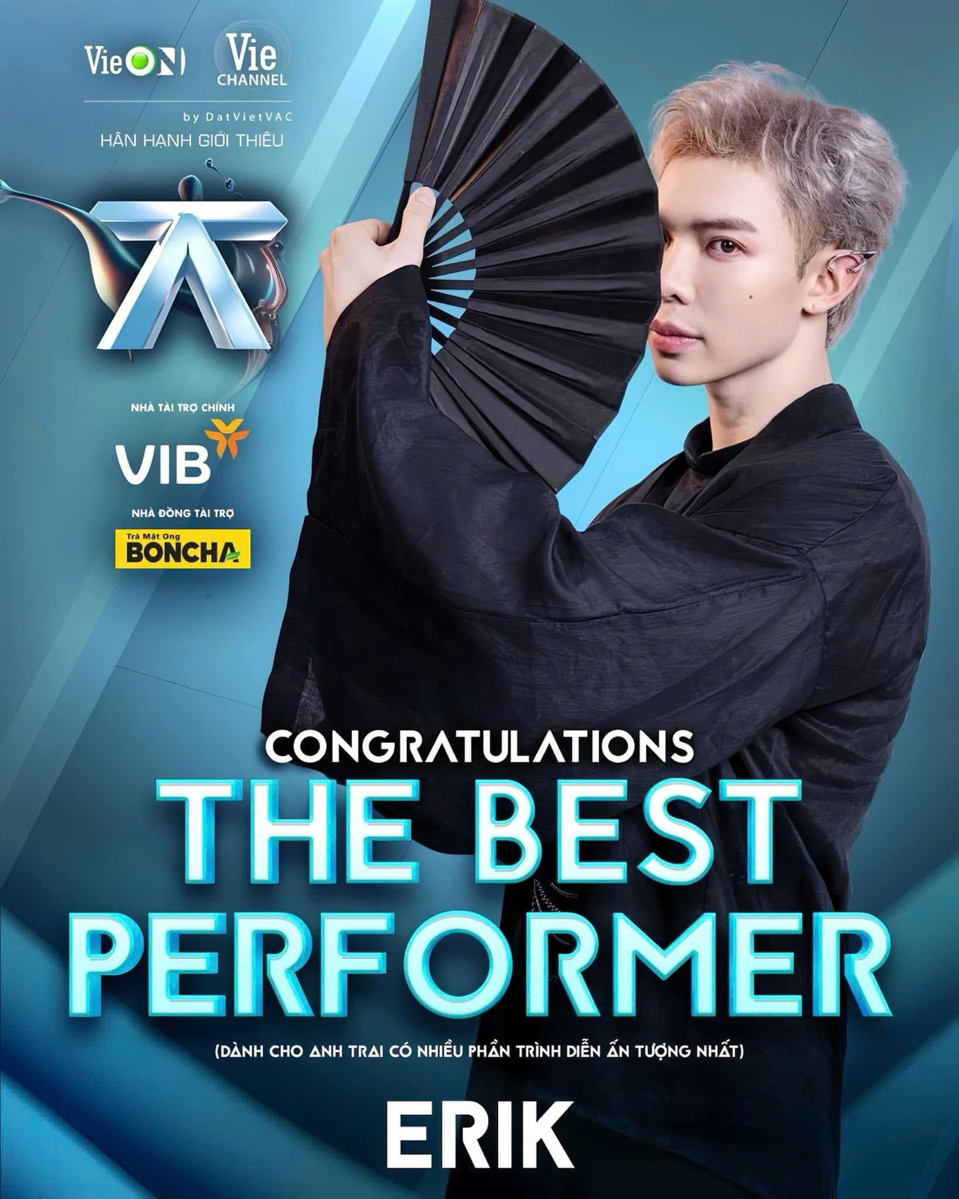 Đến “The best performer” nhưng ERIK cũng không tránh khỏi việc gặp sự cố sân khấu. Đến “The best performer” nhưng ERIK cũng không tránh khỏi việc gặp sự cố sân khấu.