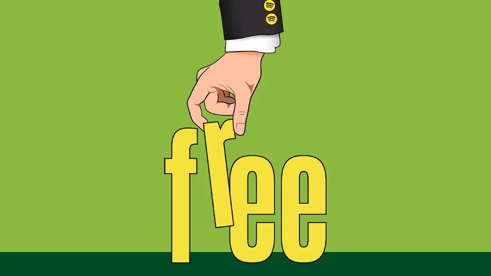 Với bản miễn phí, người dùng chỉ có thể sử dụng chức năng trộn bài (shuffle) khi nghe nhạc trên Spotify, không thể nghe trọn vẹn cả album từ đầu đến cuối. Ảnh: Variety