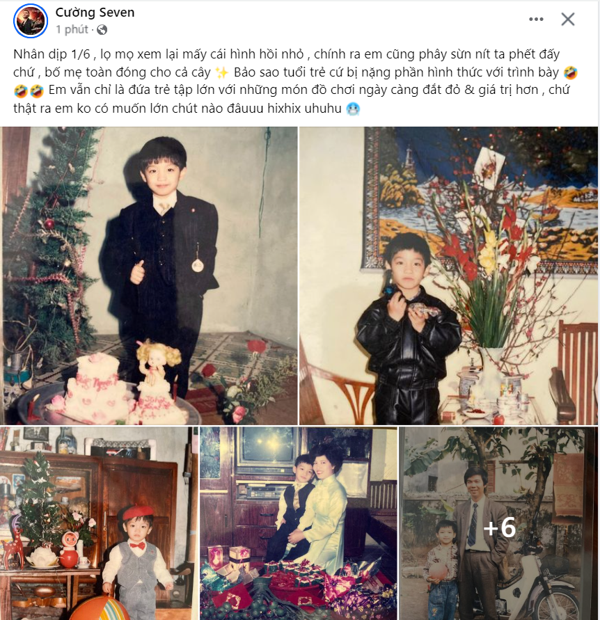 &quot;Anh tài&quot; Cường Seven tự nhận là fashionista, &quot;bảnh&quot; từ lúc lọt lòng.