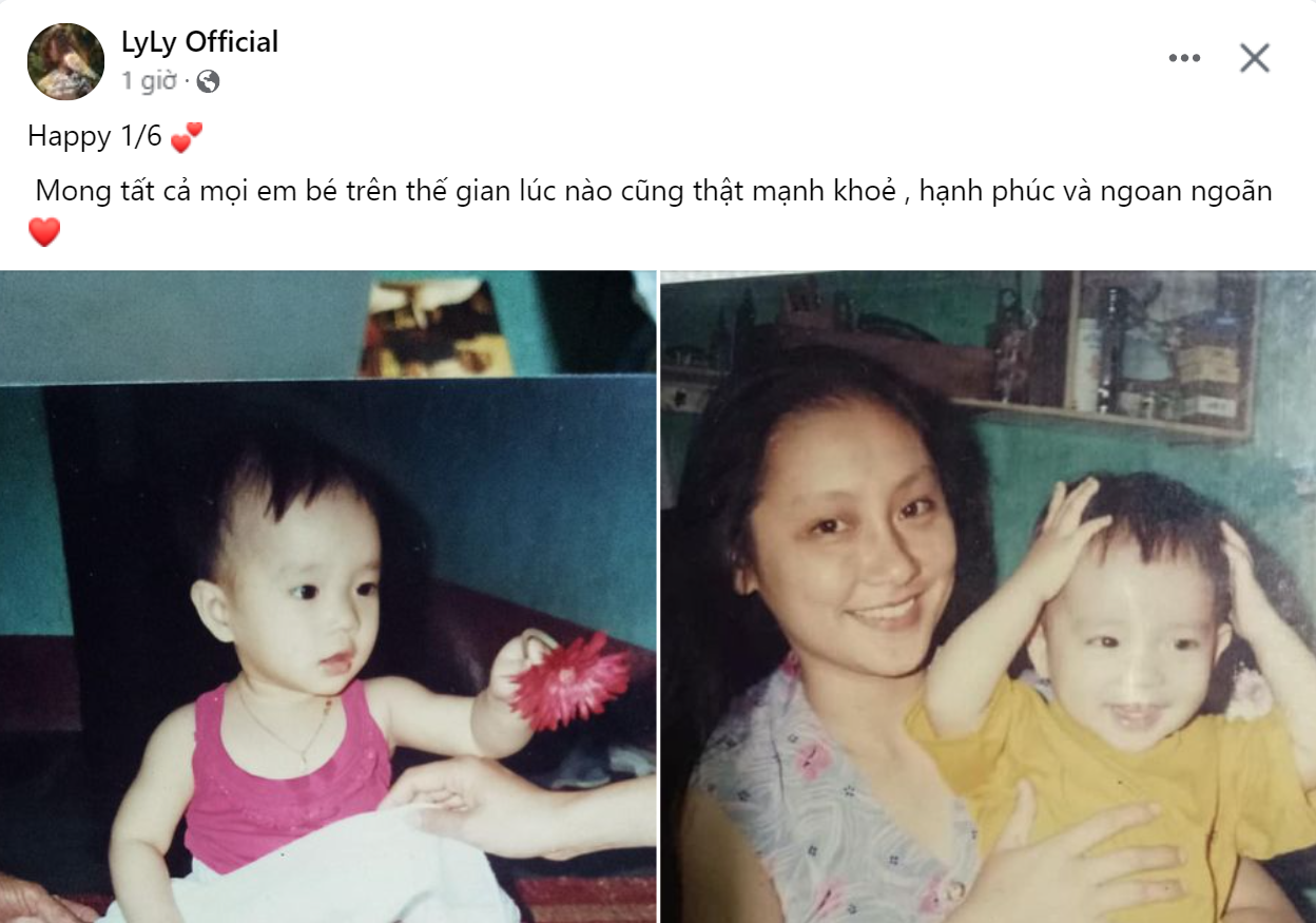 LyLy tinh nghịch từ bé.