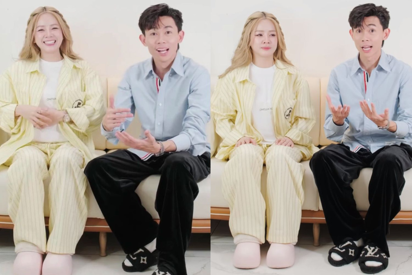 Chia tay đã lâu, Hồng Thanh và Mie vẫn giữ mối quan hệ tốt.