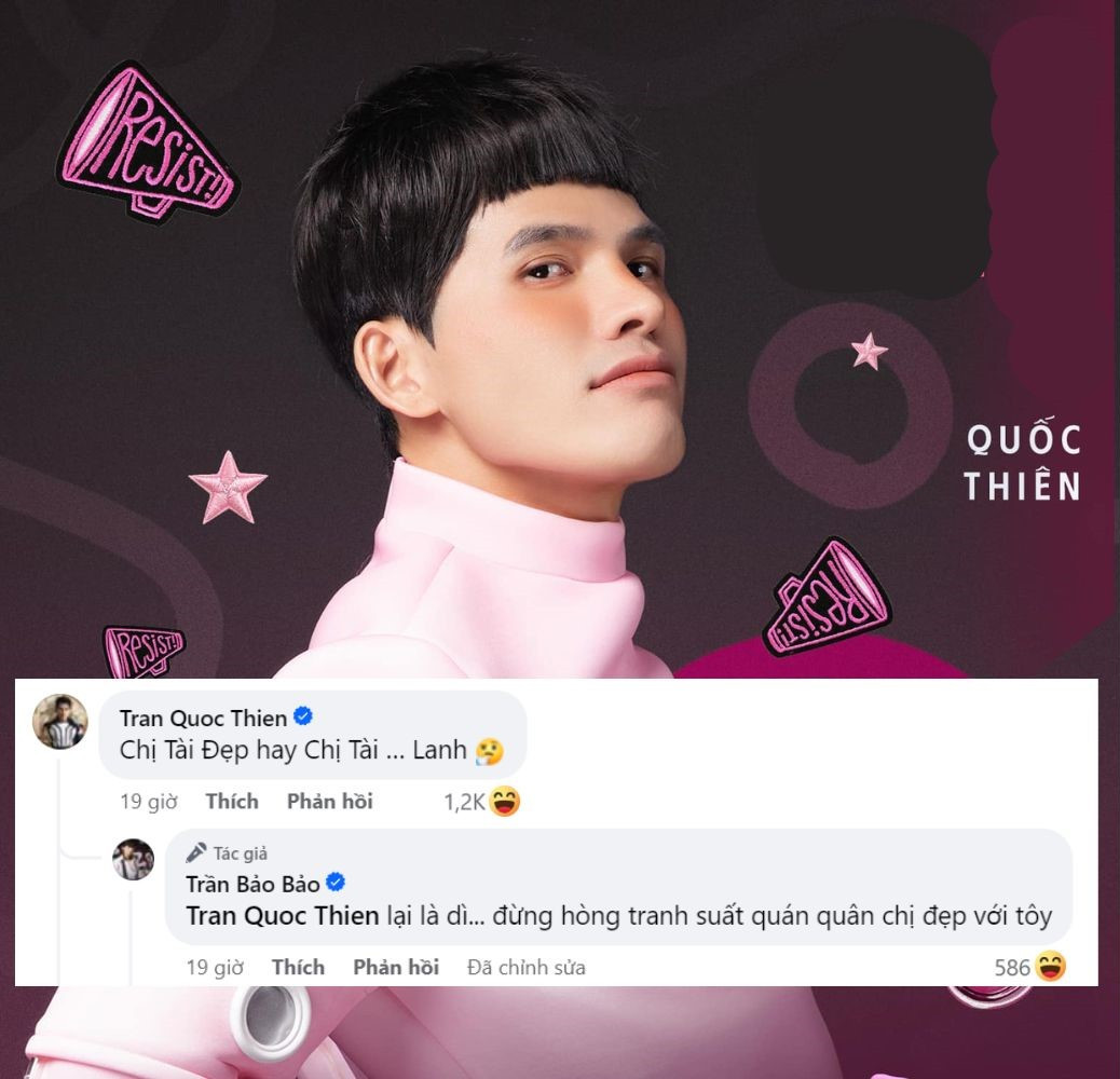 Quốc Thiên aka &quot;dì Lệ&quot; bị BB Trần nhanh tay &quot;cấm cửa&quot; cho vị trí Quán quân Chị Đẹp.