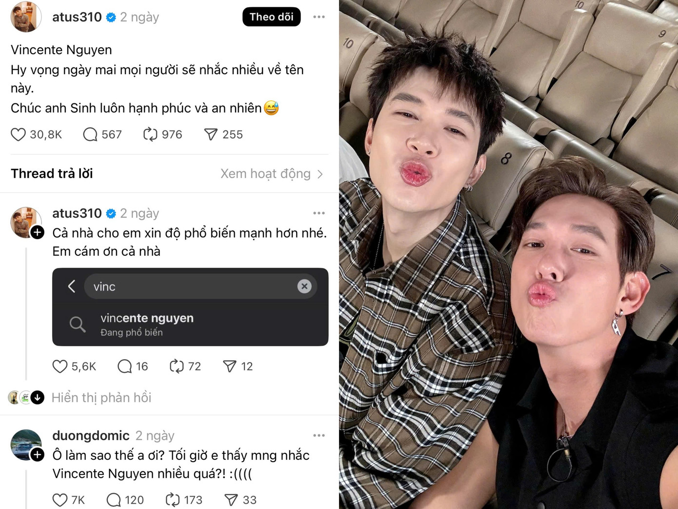 Câu nói của Anh Tú Atus đã giúp netizen khẳng định chắc chắn chủ nhân của tài khoản trên là Song Luân. Câu nói của Anh Tú Atus đã giúp netizen khẳng định chắc chắn chủ nhân của tài khoản trên là Song Luân.