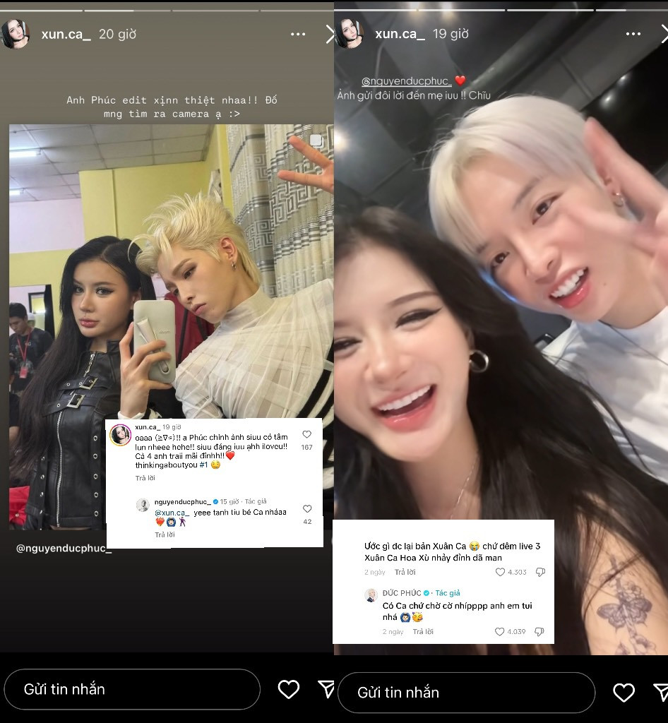 Có thể thấy nam ca sĩ vô cùng thân thiết với nữ khách mời bị “che mặt”.