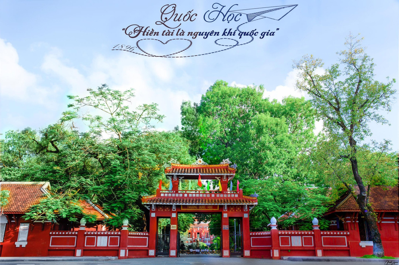 Ảnh: Fanpage Đoàn trường THPT chuyên Quốc học Huế. Ảnh: Fanpage Đoàn trường THPT chuyên Quốc học Huế.