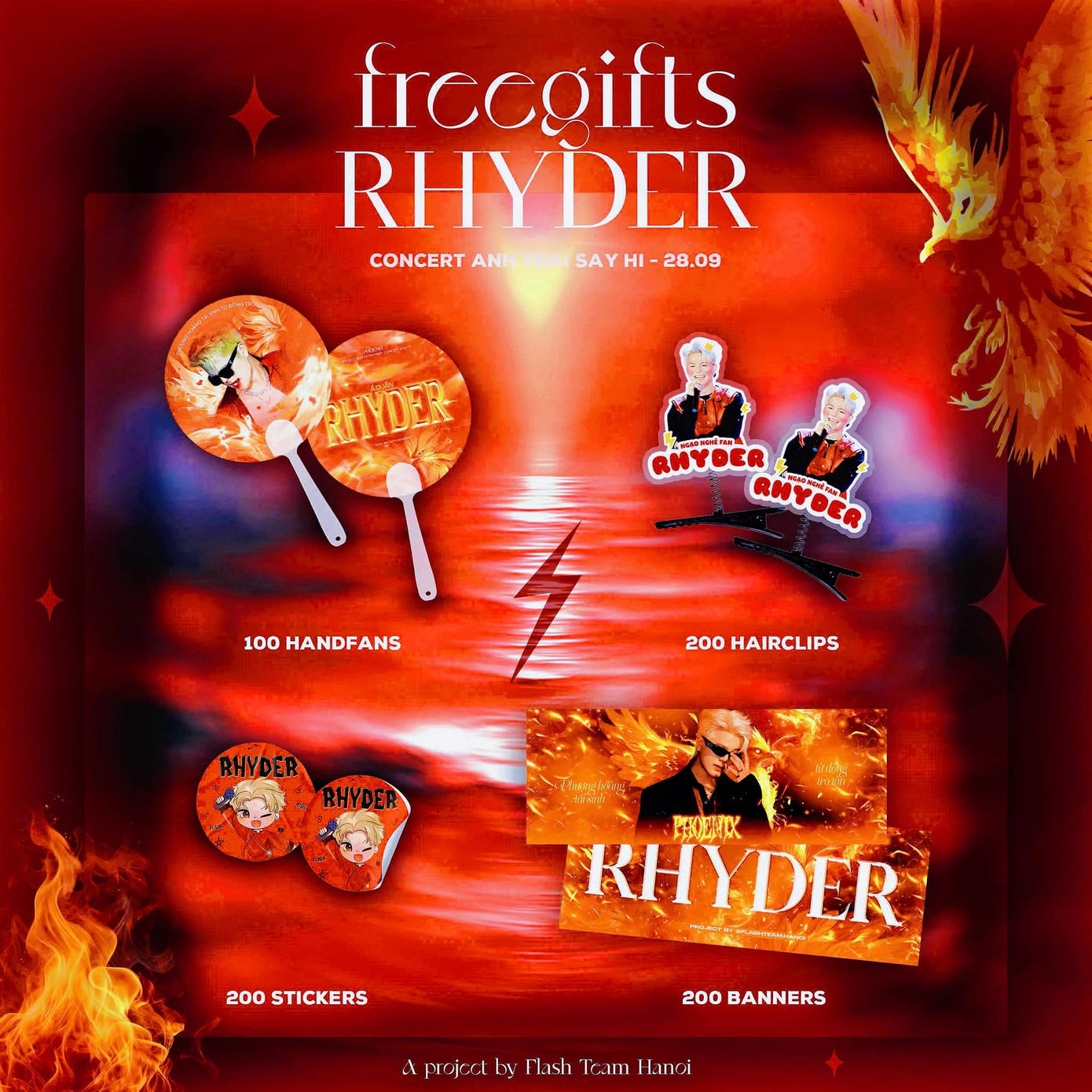 Nhiều phần quà giúp các Flash tìm thấy nhau giữa hàng ngàn khán giả. Nhiều phần quà giúp các Flash tìm thấy nhau giữa hàng ngàn khán giả.