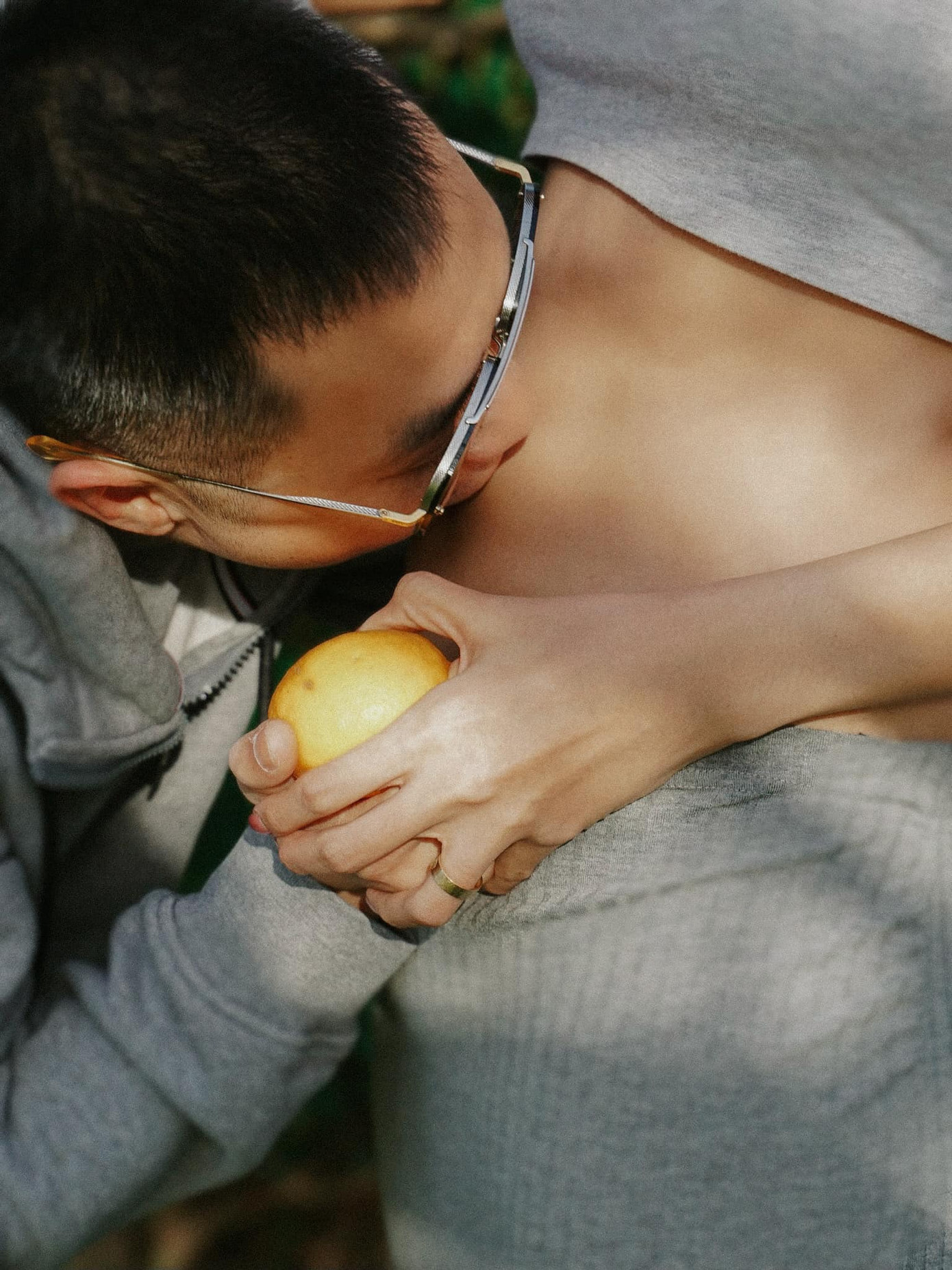 Võ Hoàng Yến cho biết em bé đầu lòng mới được 3 tháng tuổi, nhỏ xíu bằng trái chanh. Võ Hoàng Yến cho biết em bé đầu lòng mới được 3 tháng tuổi, nhỏ xíu bằng trái chanh.