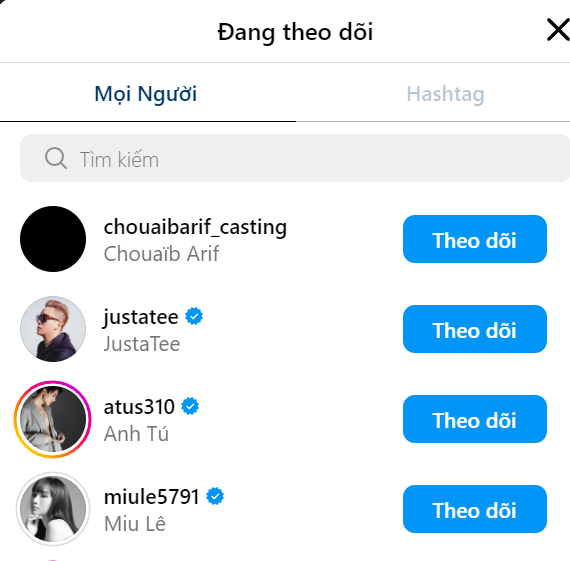 WEAN hiện đang theo dõi đàn chị. WEAN hiện đang theo dõi đàn chị.