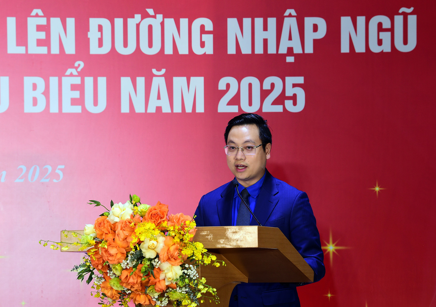 Anh Trần Quang Hưng phát biểu tại chương trình. Ảnh: Xuân Tùng Anh Trần Quang Hưng phát biểu tại chương trình. Ảnh: Xuân Tùng