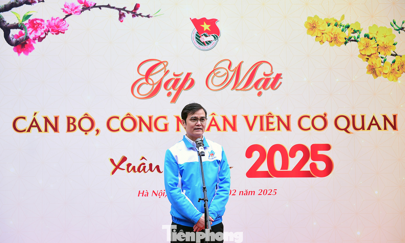 Anh Bùi Quang Huy phát biểu tại chương trình. Ảnh: Xuân Tùng