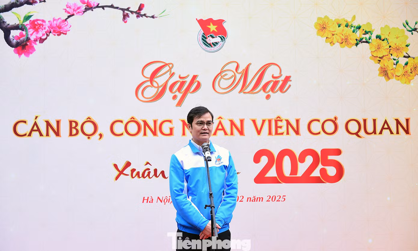Anh Bùi Quang Huy phát biểu tại chương trình. Ảnh: Xuân Tùng Anh Bùi Quang Huy phát biểu tại chương trình. Ảnh: Xuân Tùng