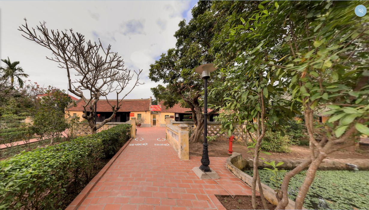 Hình ảnh Nhà lưu niệm Tổng Bí thư Trường Chinh. Ảnh chụp lại màn hình