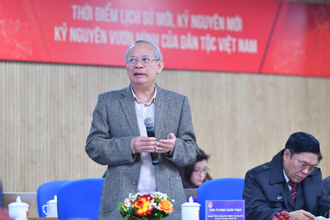 PGS.TS Đinh Xuân Thảo, nguyên Viện trưởng Viện Nghiên cứu lập pháp (Ủy ban Thường vụ Quốc hội).
