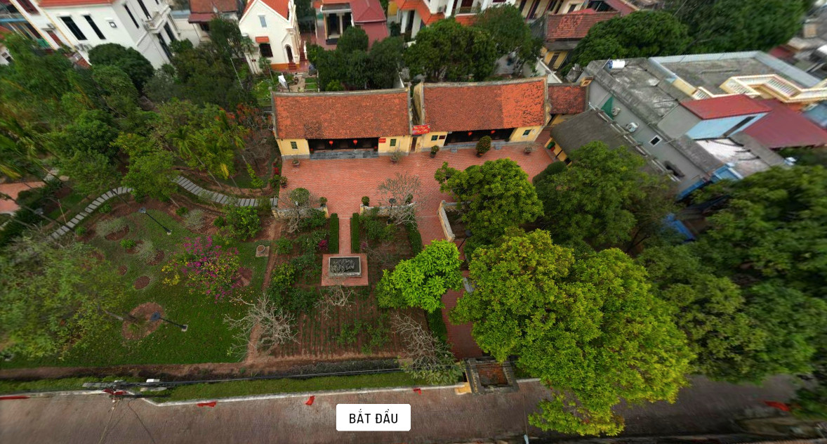 Hình ảnh Nhà lưu niệm Tổng Bí thư Trường Chinh. Ảnh chụp lại màn hình