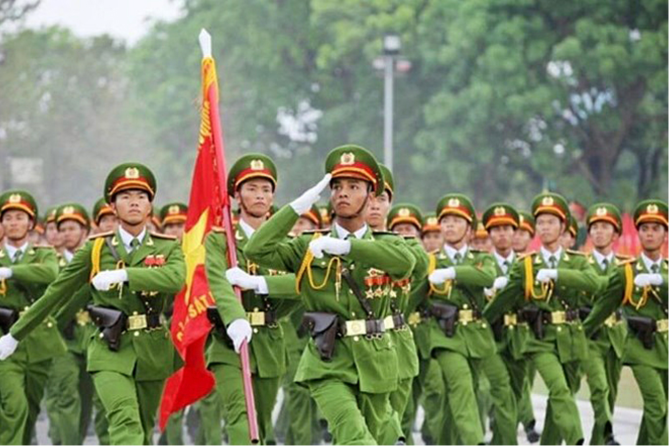 Hình ảnh của Đại học Cảnh sát nhân dân.