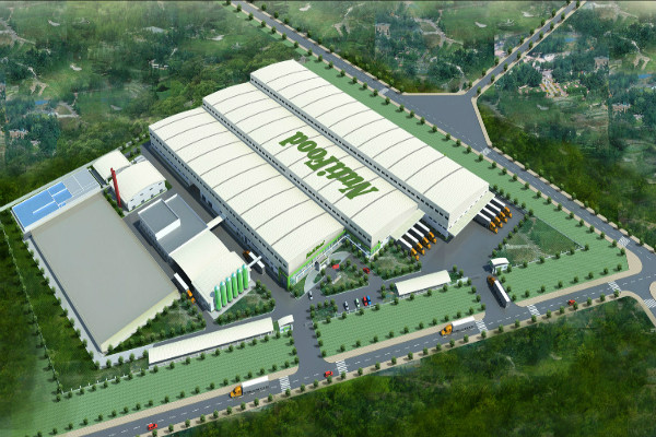 Dự án Nhà máy sữa Nutifood Hà Nam.