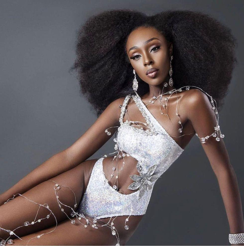 Hoa hậu Mỹ Evelyn Abena Appiah năm nay 27 tuổi và là một gương mặt quen thuộc với các đấu trường sắc đẹp quốc tế. Sở hữu 2 quốc tịch là Mỹ và Ghana, cô từng đại diện cho Ghana tại Hoa hậu Hoàn vũ 2014 nhưng không lọt top.