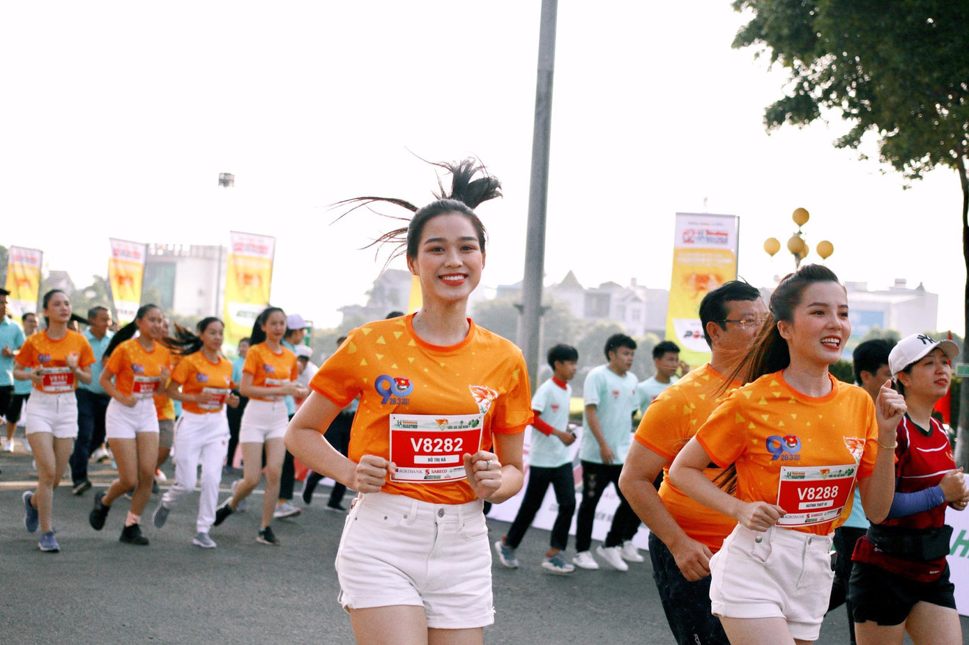 Hoa hậu Đỗ Thị Hà mong muốn lan tỏa tinh thần thể dục, thể thao và hi vọng số lượng giải chạy sẽ tăng lên từng năm.