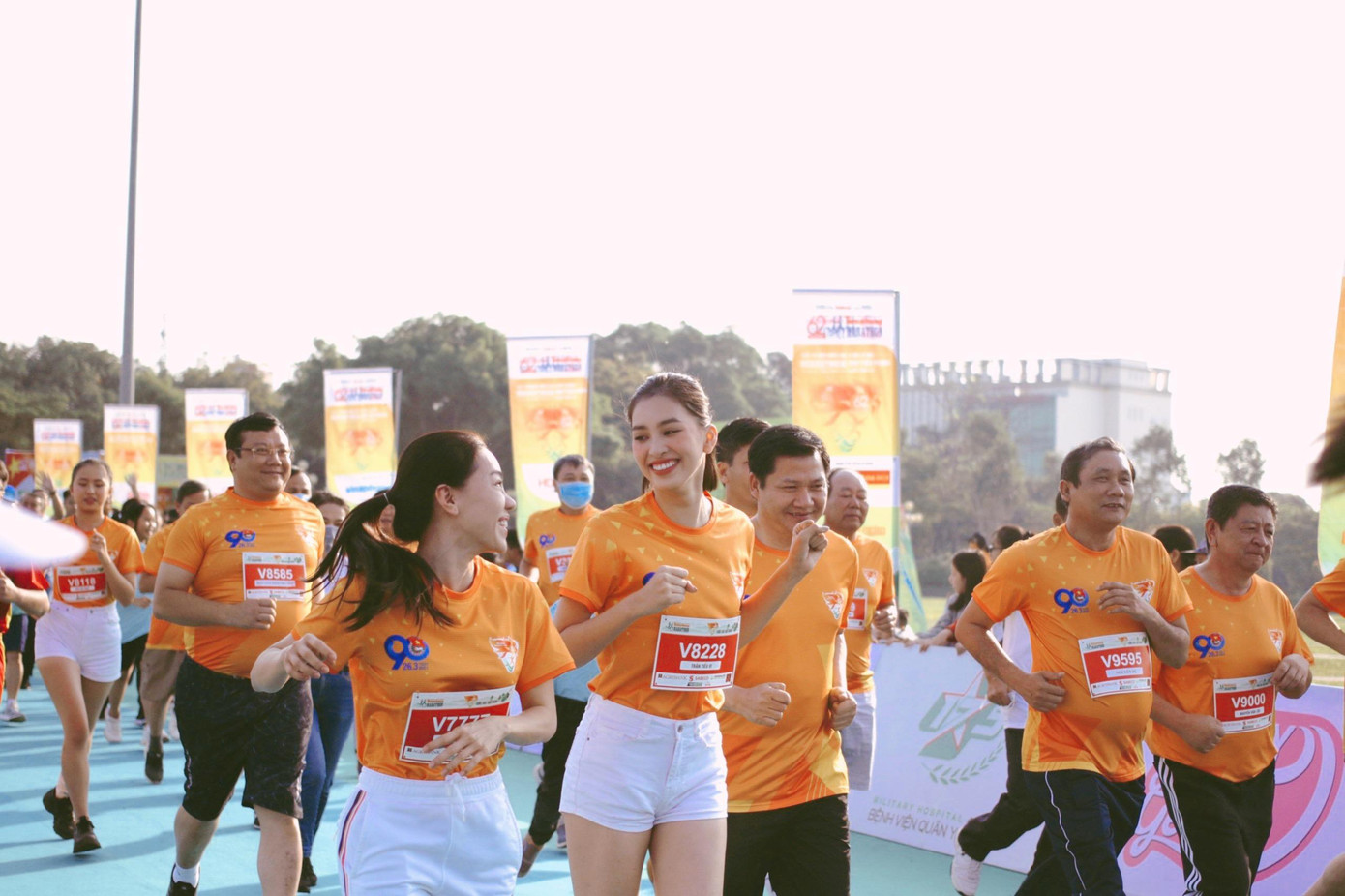 Lần thứ 3 tham dự Giải Vô địch Quốc gia Marathon và cự ly dài Báo Tiền phong, Hoa hậu Trần Tiểu Vy khẳng định đây là giải đấu thể thao mà cô yêu thích nhất.