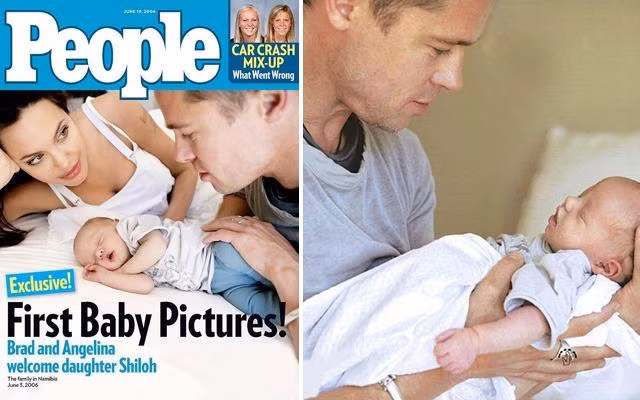 Sự ra đời của Shiloh gây chú ý trên toàn cầu bởi cô bé là con ruột đầu tiên của Angelina Jolie và Brad Pitt. Sự ra đời của Shiloh gây chú ý trên toàn cầu bởi cô bé là con ruột đầu tiên của Angelina Jolie và Brad Pitt.