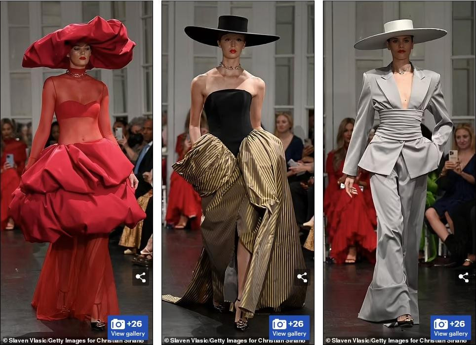 "Buổi biểu diễn này thực sự là về sự trở lại của sự quyến rũ. Tôi thực sự muốn điều đó. Khách hàng của tôi đang thực sự tìm kiếm điều đó, đặc biệt là thời điểm hiện tại. Họ đã bị mắc kẹt quá lâu. Nó giống như, những gì tôi mặc có phải thứ xa hoa, tuyệt vời nhất?", Siriano trải lòng trên AP.