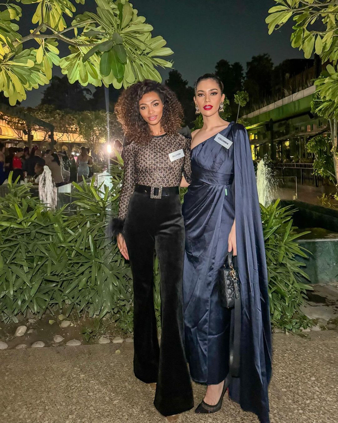 Kedist Deltour khi thi Hoa hậu Thế giới 2024 ở Ấn Độ hồi tháng 3.