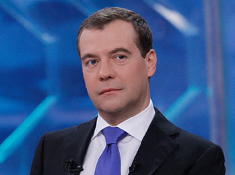 Thủ tướng Nga Dmitry Medvedev