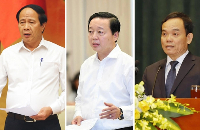 Các Phó Thủ tướng Trần Lưu Quang, Lê Văn Thành, Trần Hồng Hà. Các Phó Thủ tướng Trần Lưu Quang, Lê Văn Thành, Trần Hồng Hà.