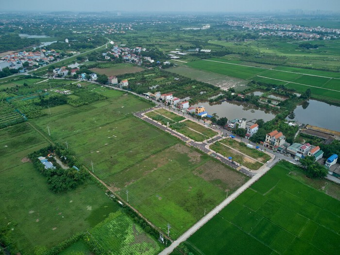 Một khu vực đất đấu giá Một khu vực đất đấu giá