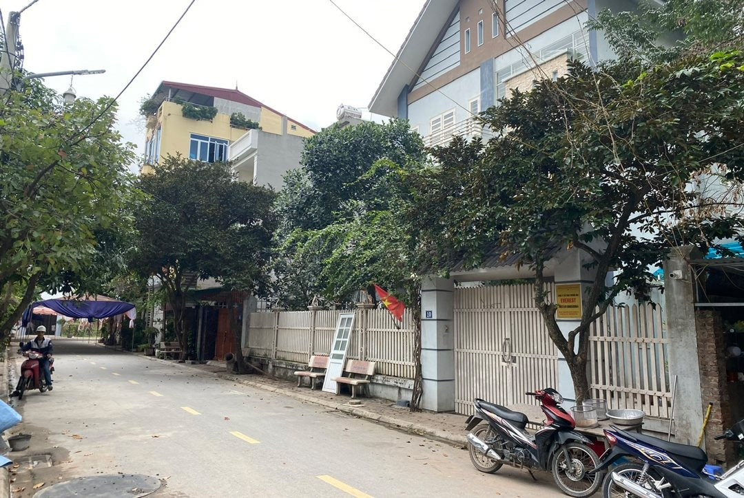 Một góc thôn Đổng Xuyên, xã Đặng Xá, huyện Gia Lâm.