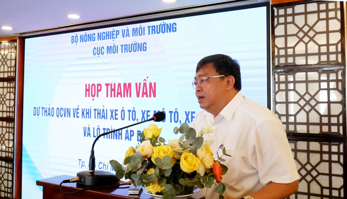 Ông Nguyễn Tô An - Phó Cục Trưởng Cục Đăng kiểm - Bộ Xây dựng. Ảnh: Hữu Huy