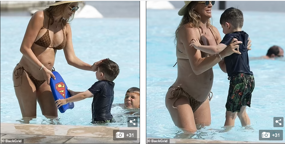 Cô có lẽ là hoa hậu sinh con nhiều nhất nhì thế giới khi đã có 4 đứa con trai với 2 người chồng nhưng vẫn tiếp tục muốn chào đón thêm một thiên thần. Cô có lẽ là hoa hậu sinh con nhiều nhất nhì thế giới khi đã có 4 đứa con trai với 2 người chồng nhưng vẫn tiếp tục muốn chào đón thêm một thiên thần.