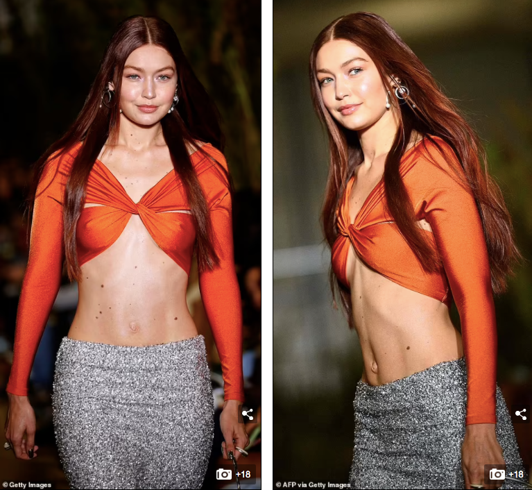 Gigi Hadid đã lấy lại phong độ siêu mẫu hàng đầu sau một năm sinh con đầu lòng. Gigi Hadid đã lấy lại phong độ siêu mẫu hàng đầu sau một năm sinh con đầu lòng.