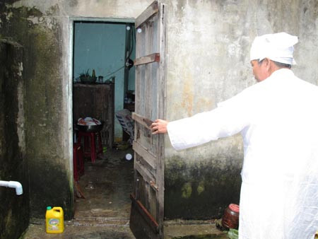 Nơi Thức đi vào sát hại cụ Lang.