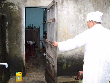Nơi Thức đi vào sát hại cụ Lang.