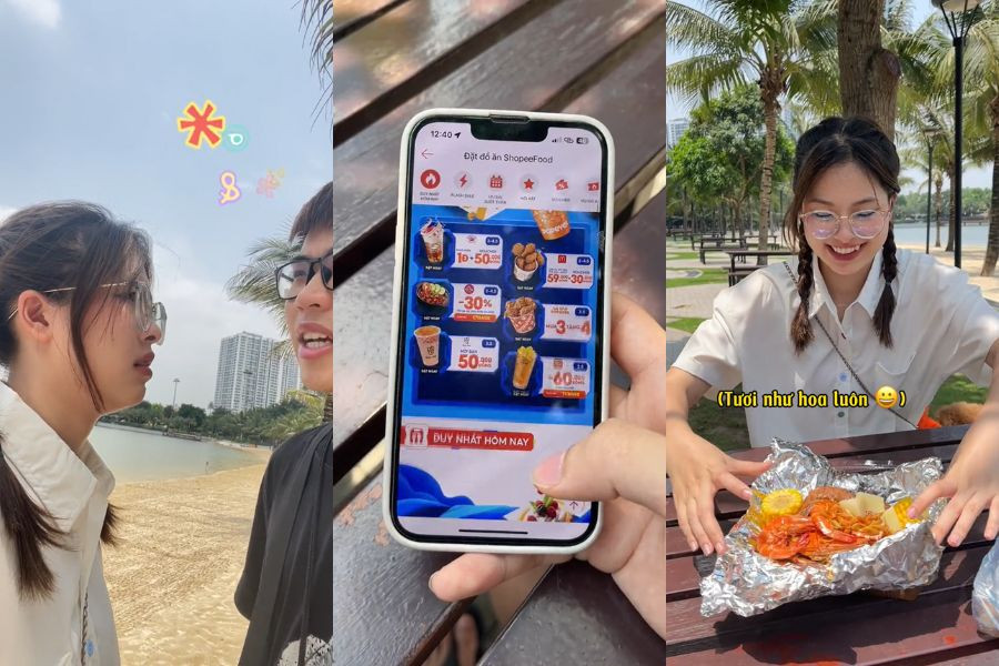 Nhờ có loạt ưu đãi khủng cùng vạn món ngon trên ShopeeFood, nửa kia của Linh Cua đã làm dịu được cơn giận của nữ TikToker xinh đẹp này. Nhờ có loạt ưu đãi khủng cùng vạn món ngon trên ShopeeFood, nửa kia của Linh Cua đã làm dịu được cơn giận của nữ TikToker xinh đẹp này.