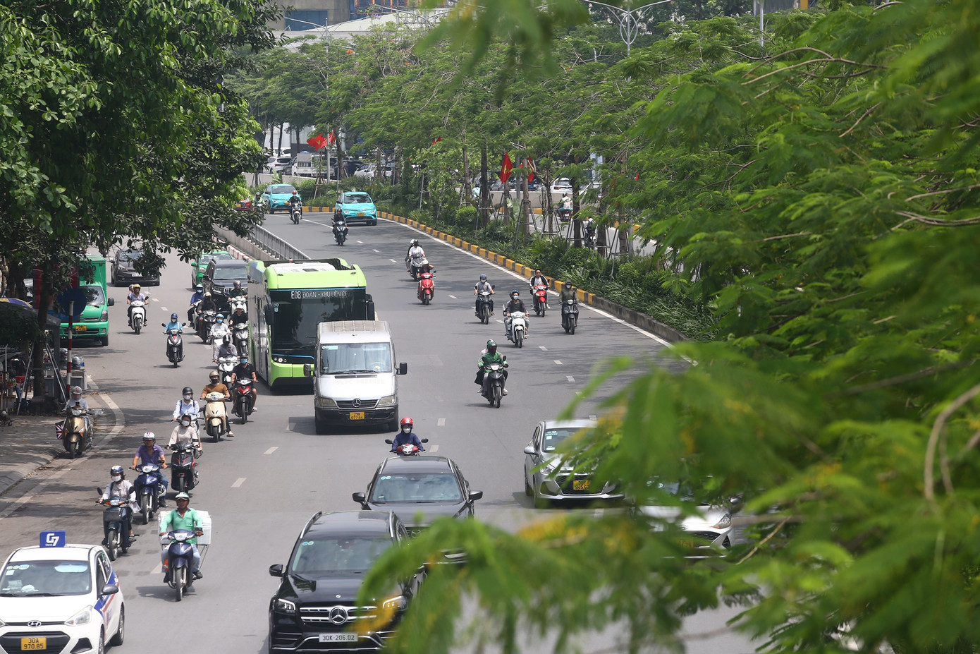 Tuyến đường này có chiều dài 550m, chi phí trung bình khoảng 1,41 tỷ đồng/m.