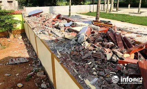 Tháo dỡ hàng loạt hạng mục trong dinh thự 'khủng' xây trái phép ảnh 2