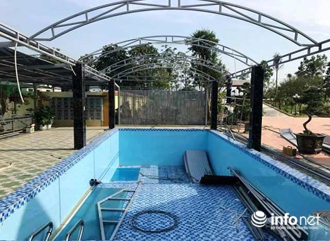 Tháo dỡ hàng loạt hạng mục trong dinh thự 'khủng' xây trái phép ảnh 3