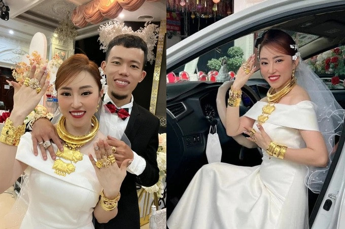 Tất cả của hồi môn đều do Kiều Duyên và chồng tự mua (Ảnh: NVCC).