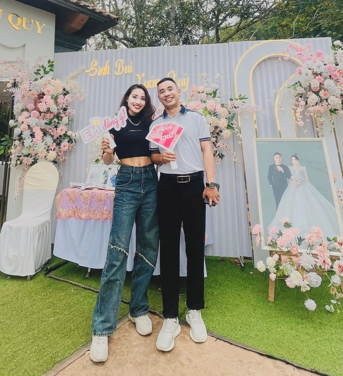 Linh Na và bạn trai quyết định hoãn cưới để tập trung luyện tập, thi đấu (Ảnh: N. L. N).