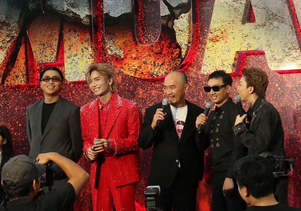 Các Anh Tài Kiên Ứng, BB Trần, Tiến Luật, Thành Trung, Tăng Phúc.