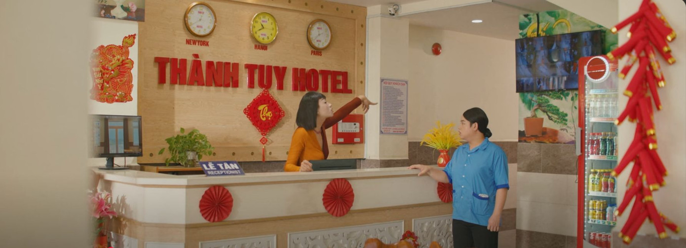 Phân cảnh được yêu thích của Hải Triều và Bé 7 trong phim.