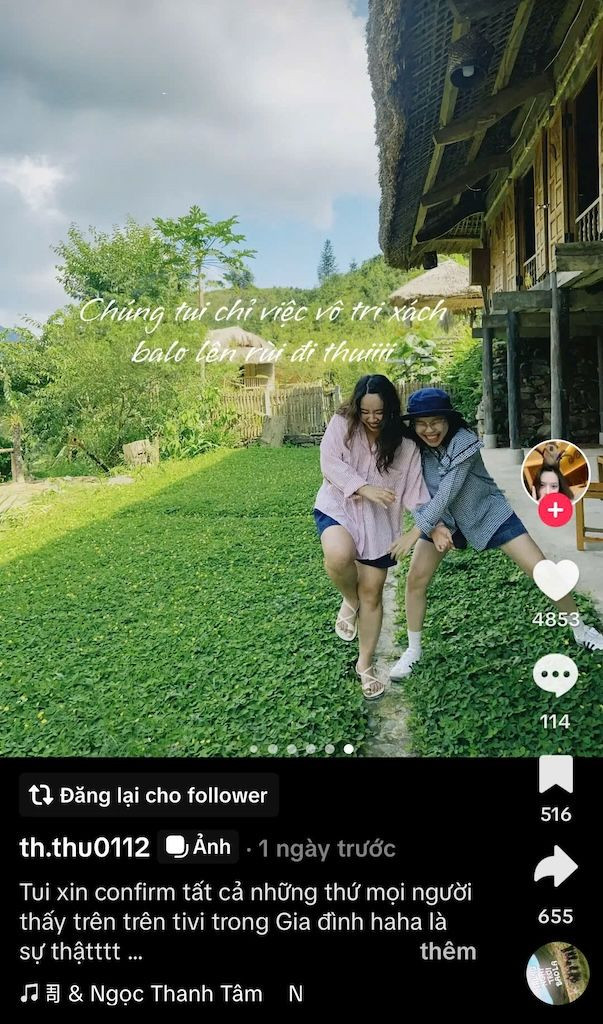 Một tài khoản trên TikTok chia sẻ về hành trình đến với Bản Liền, Lào Cai. Một tài khoản trên TikTok chia sẻ về hành trình đến với Bản Liền, Lào Cai.