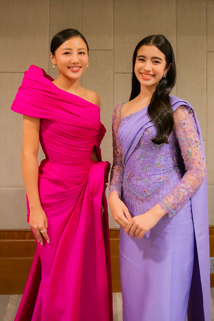 Văn Mai Hương và Công chúa Campuchia - Norodom Jenna. Văn Mai Hương và Công chúa Campuchia - Norodom Jenna.