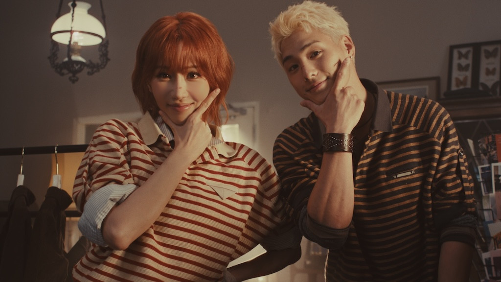 MIN sánh đôi cùng bạn diễn người Nhật Bản - Kento Kimishima trong MV.